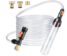 Aquarium Gravel Vacuum Water Changer Siphon Hose 30ft Fish Tank Cleaner