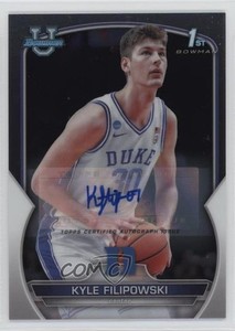 2022-23 Bowman U Chrome Chrome Prospect Auto Kyle Filipowski #47 Auto