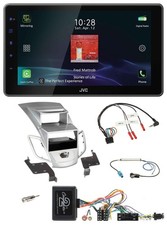 JVC DAB Steering Wheel Bluetooth USB Car Stereo For Ford Fiesta 2010-2013 Display Silver