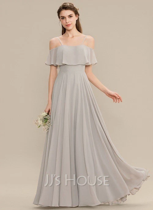 Silver Plus Bridesmaid Dresses for sale | eBay