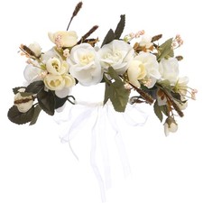 Adjustable Flower Crown Floral Headband Fairy Garland Bohemia Hair Wreath