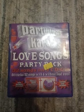 Party Tyme Karoke Love Songs Party Pack 32 Songs On 4 Cd+gs NICE!