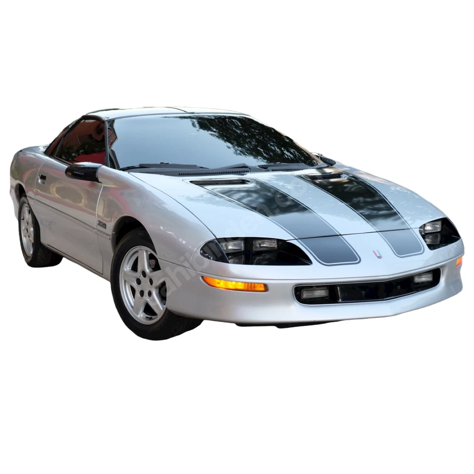 1993-1997 Chevrolet Camaro 30th Anniversary Racing Stripes Decal Kit Coupe T-Top - Image 4 of 4