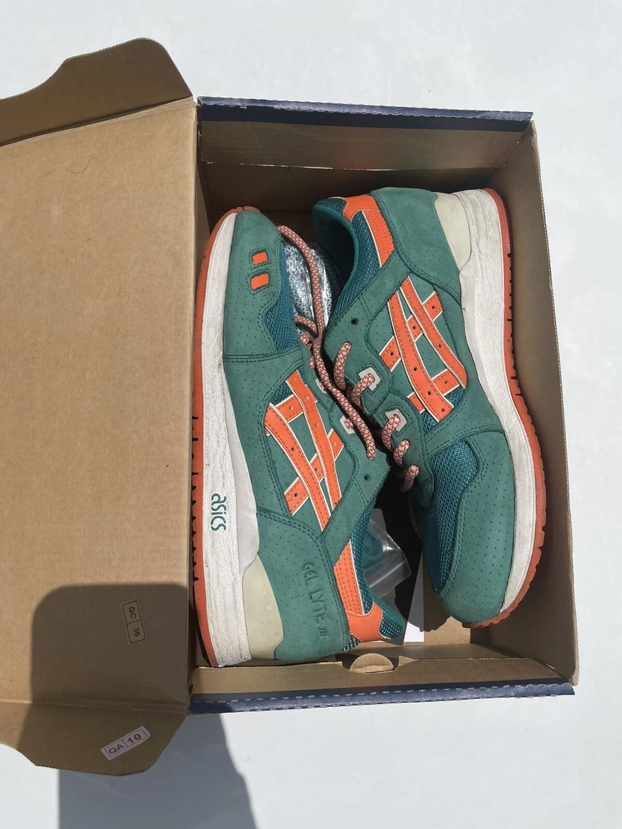 Verkoper Stapel Nieuwsgierigheid ASICS GEL LYTE III MIAMI EAST COAST PROJECT KITH RONNIE FIEG H30AK 6130 SZ  8 | eBay