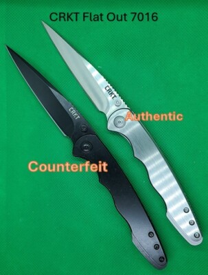 CRKT Flat Out Model 7016 Assisted Open Pocket Knife - New In Box