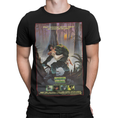 Swamp Thing Filmposter Horror Comic Herren Damen Grafik T-Shirt