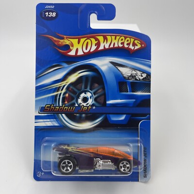 Hot Wheels 2006 Shadow Jet Purple Orange J3452