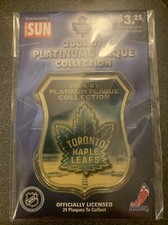 2006-07 Toronto Sun Maple Leafs Platinum Plaque Collection Team Logo