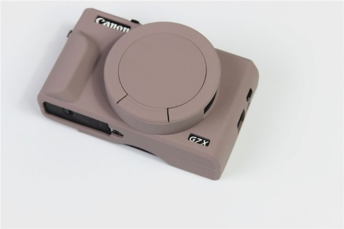 Soft Silicone Case Protective Cover Skin For PowerShot G7 X Mark III G7X3 - Picture 45 of 52