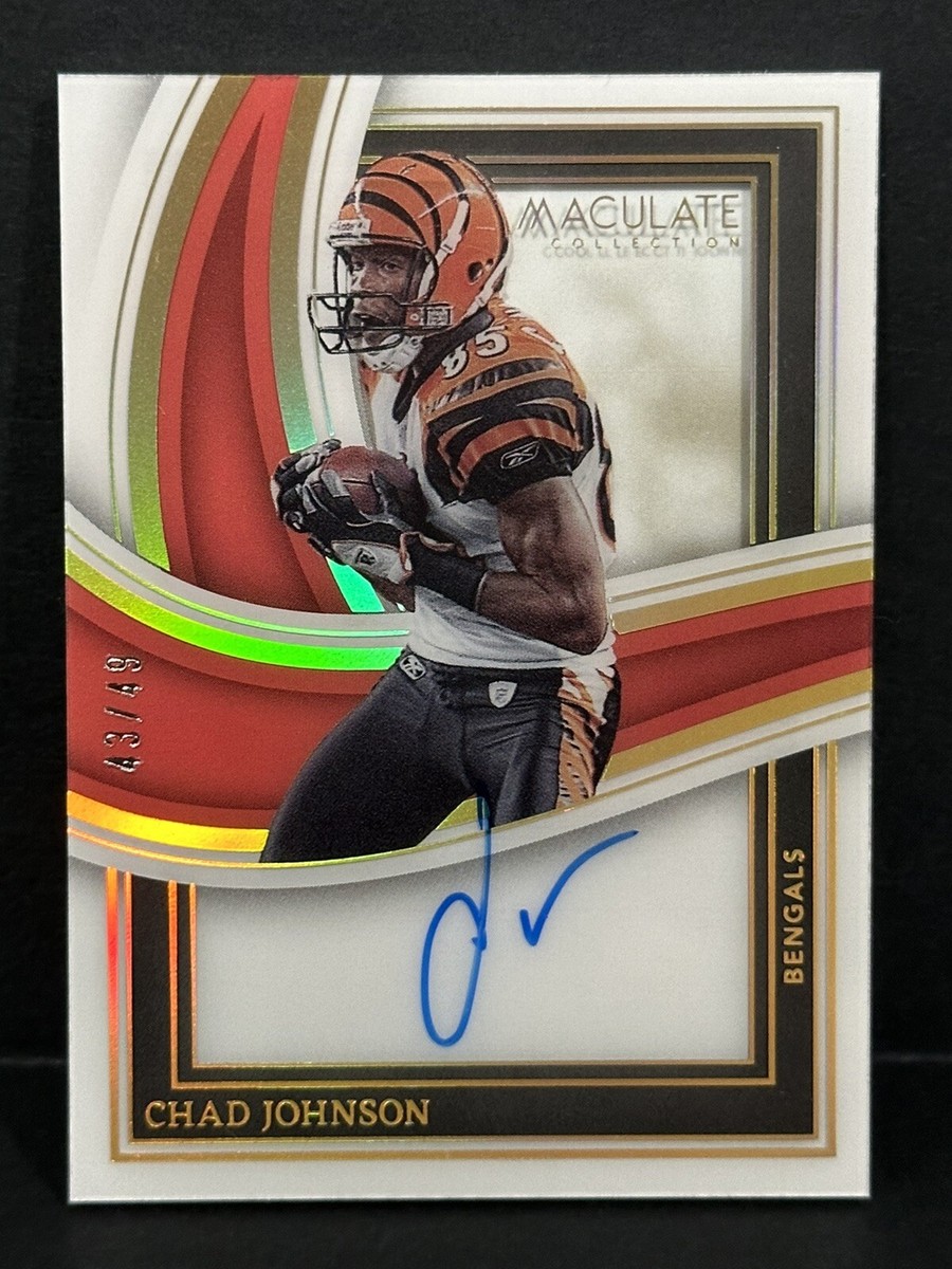 2023 Immaculate Football Collection Bengals Chad Johnson On-Card