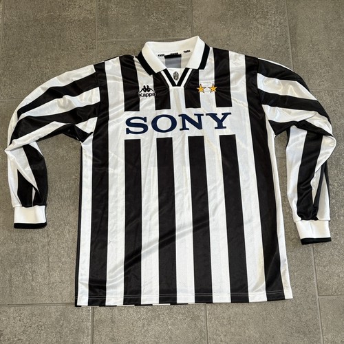Maglia Juventus 1996 97 Home Sony Manica Lunga Kappa Italia Serie A Calcio