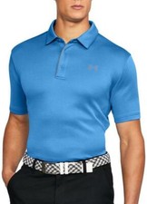 UNDER ARMOUR UA MEN'S TECH POLO SHORT SLEEVE GOLF POLO SHIRT, Small