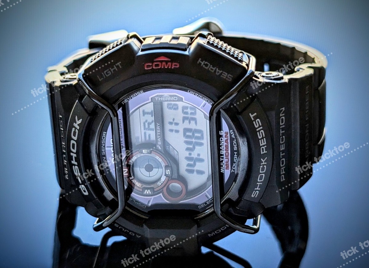カシオ G-SHOCK GW-9300-1JF MUDMAN Casio G-Shock Mudman GW-9300-1JF | Sakurawatches.com