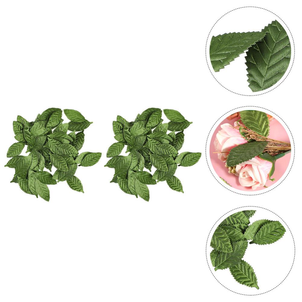 Decorative Fake Leaf Green Vine Leaves Fake Green Leaves Flower String Leaves