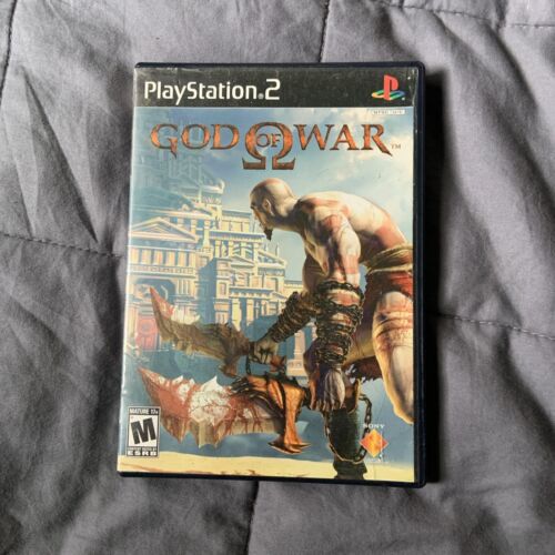 God of War (Sony PlayStation 2, 2005) PS2 étiquette noire - Photo 1 sur 4