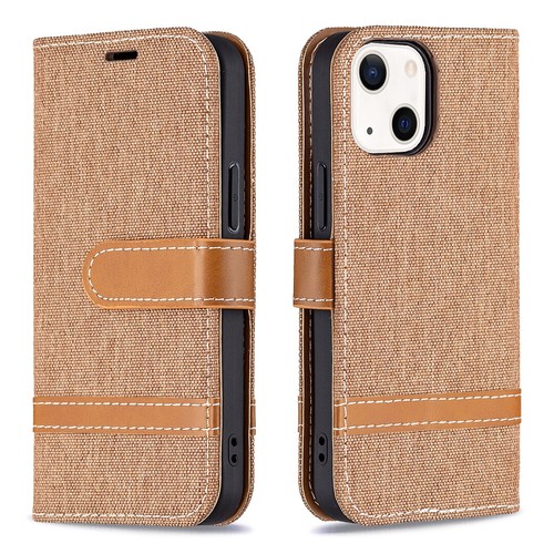Shockproof Denim Canvas Holder Flip Case Cover For iPhone X XR XS 6 7 8 Plus 14 - Picture 12 of 21