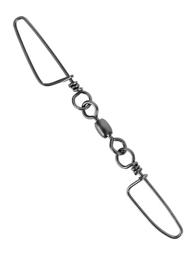 Rig Your Gear Right! 20-Pack BLUEWING Double Snap Swivels With Stainless Steel Coastlock Snaps