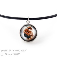 Chow Chow, pendant for people who love dogs. Photojewelry. Handmade. UK