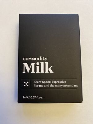 COMMODITY Milk Scent Space Expressive Perfume Fragrance Sample 2 mL 0.07 Fl Oz