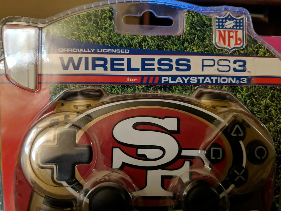 Mad Catz San Francisco 49ers NFL PlayStation 3 PS3 Wireless Controller - Image 3 of 4