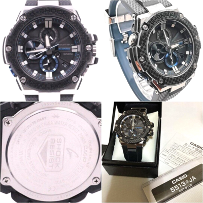 Casio G-Shock GST-B100XA-1AJF G-STEEL Tough Solar Bluetooth Carbon