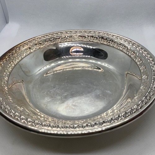 VINTAGE REED & BARTON 1203 SILVER PLATED 6" CANDY SERVING DISH BOWL