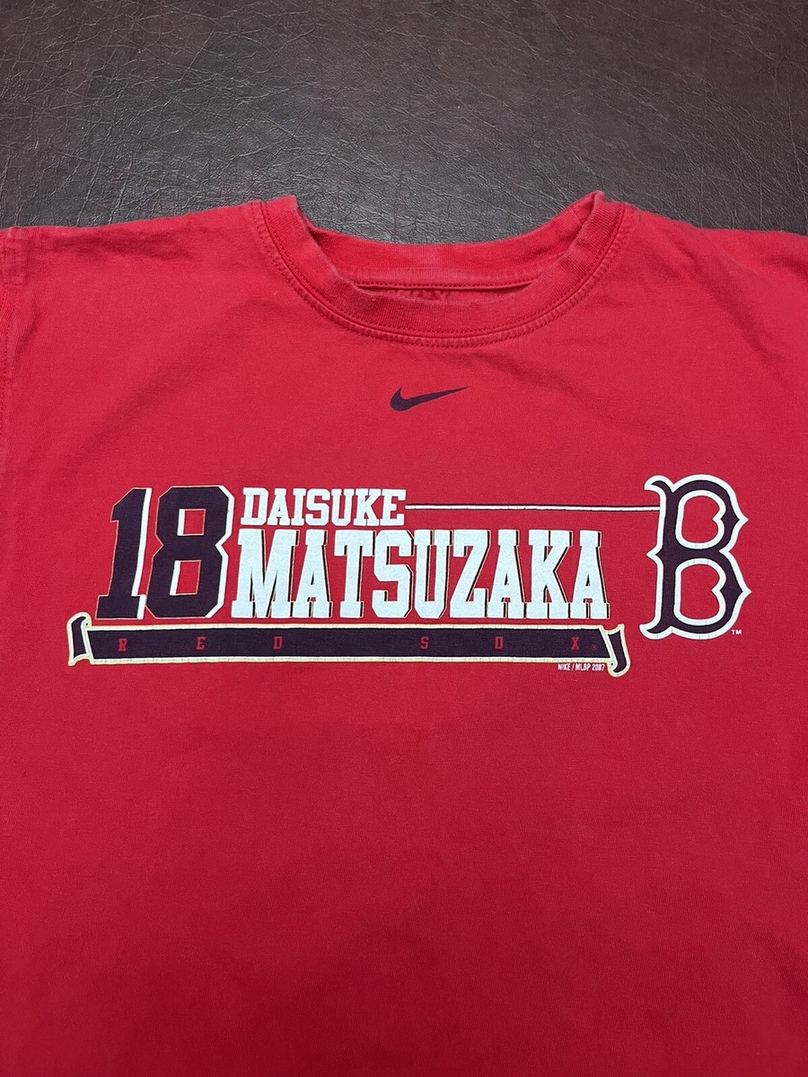 Nike Boston Red Sox Daisuke Matsuzaka #18 Dice K T-Shirt Youth S