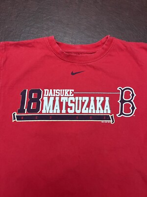 Daisuke Matsuzaka DICE-K Tシャツ Sサイズ Nike Boston Red Sox Daisuke Matsuzaka #18 Dice K T-Shirt Youth S