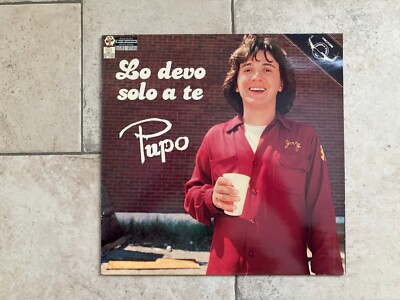 Pupo _ Lo Devo Solo a Te _ LP Vinile 33giri 12'' _ 1981 Ariola Switzerland EX+