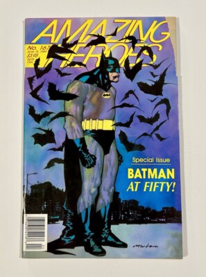 Amazing Heroes #167 Batman at Fifty! Fantagraphics Comics 1989 | eBay