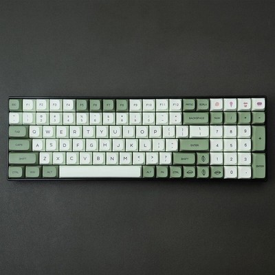 Matcha PBT XDA Profile Minimal Full Set Keycaps For Cherry MX keyboard
