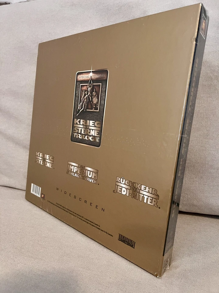 STAR WARS - KRIEG DER STERNE TRILOGIE WIDESCREEN - Neu/ovp Rarität Top Zustand - Bild 2 von 4