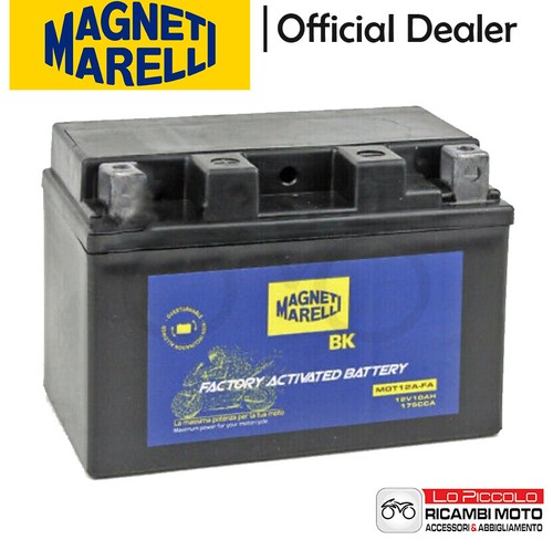 BATTERIA MAGNETI MARELLI YT12A-BS 12V 10Ah per SUZUKI AN 400 BURGMAN