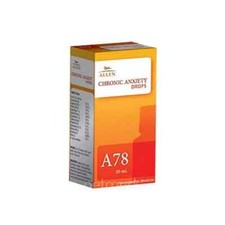 Allen A78 Chronic Anxiety Drop (30ml) Homeopathic drop Buy 2 Get 1 Free - F/S