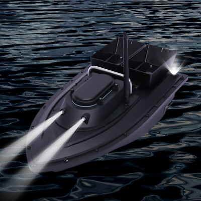 Futterboot Nachtangeln Fischköder Köderboot Bait boat RC Fernbedienung 300m