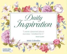 Carousel Calendars, Daily Inspiration 2025 Calendar Desk Box Calendar