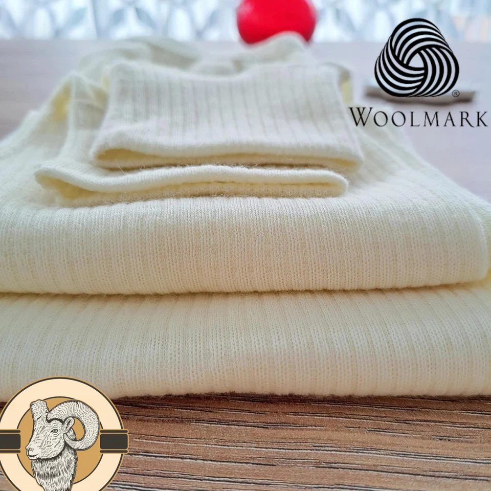 %100 Leggings de Lana Merino para Hombre - Ropa Interior Térmica Pantalones - Fitness Aire Libre Foto 2 de 4