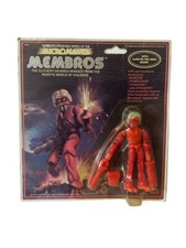 Membros Micronauts Action Figure Vtg Robot 1979 Mego MOC Invader Glow Brain BMC6