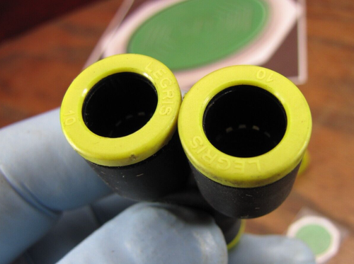 Legris 10mm (3) Push-in straight Connector quick connect Fittings lot - Picture 3 of 4