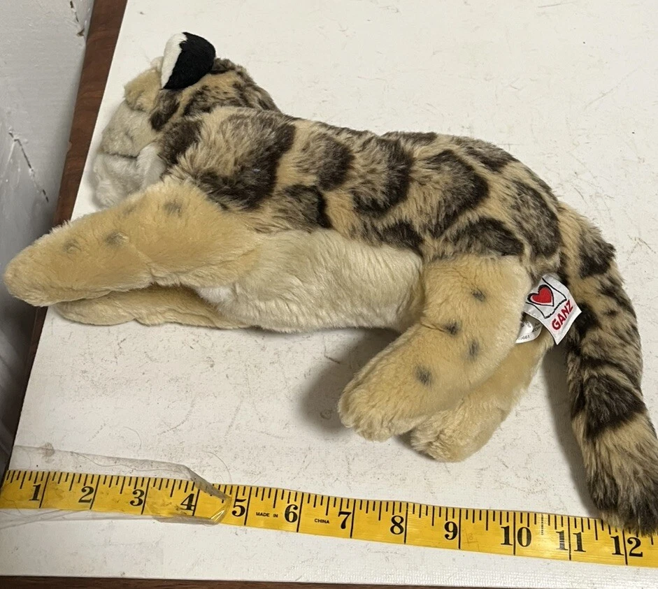 Webkinz Signature Snow Leopard Black White Gray No Code - Image 2 of 4