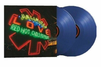 RED HOT CHILI PEPPERS 12'' 2 LP - Unlimited Love BLUE COBALT VINYL LIMITED 2000
