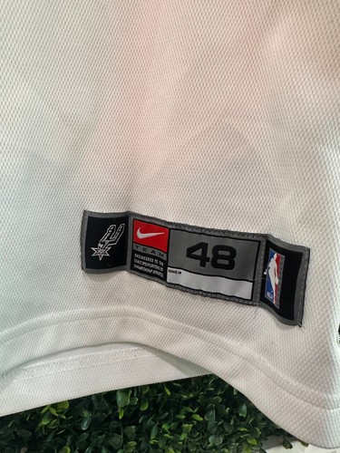 Vintage Tim Duncan San Antonio Spurs Nike Authentic Jersey Sz XL/48 - Picture 6 of 6