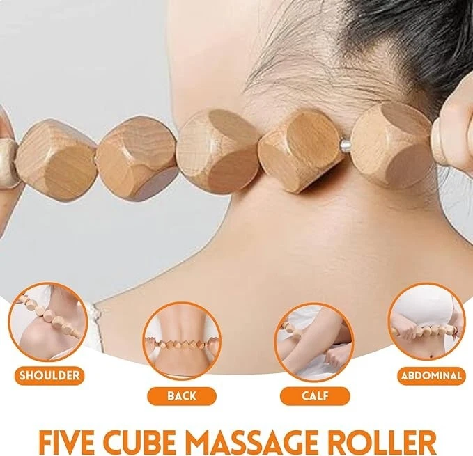 HTT GLOBAL Wood Therapy Massage Tools  for Full Body (5Pcs) - Image 4 of 4