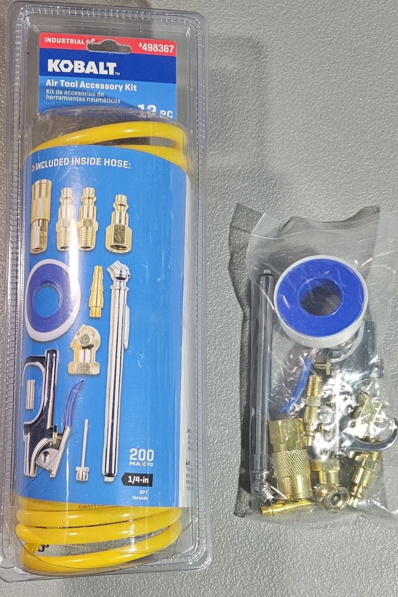 Kobalt 12 pc air cheap pump starter kit