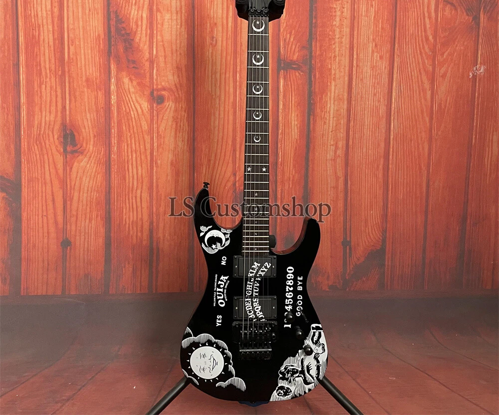 Kirk hammett 2024 ouija guitar black