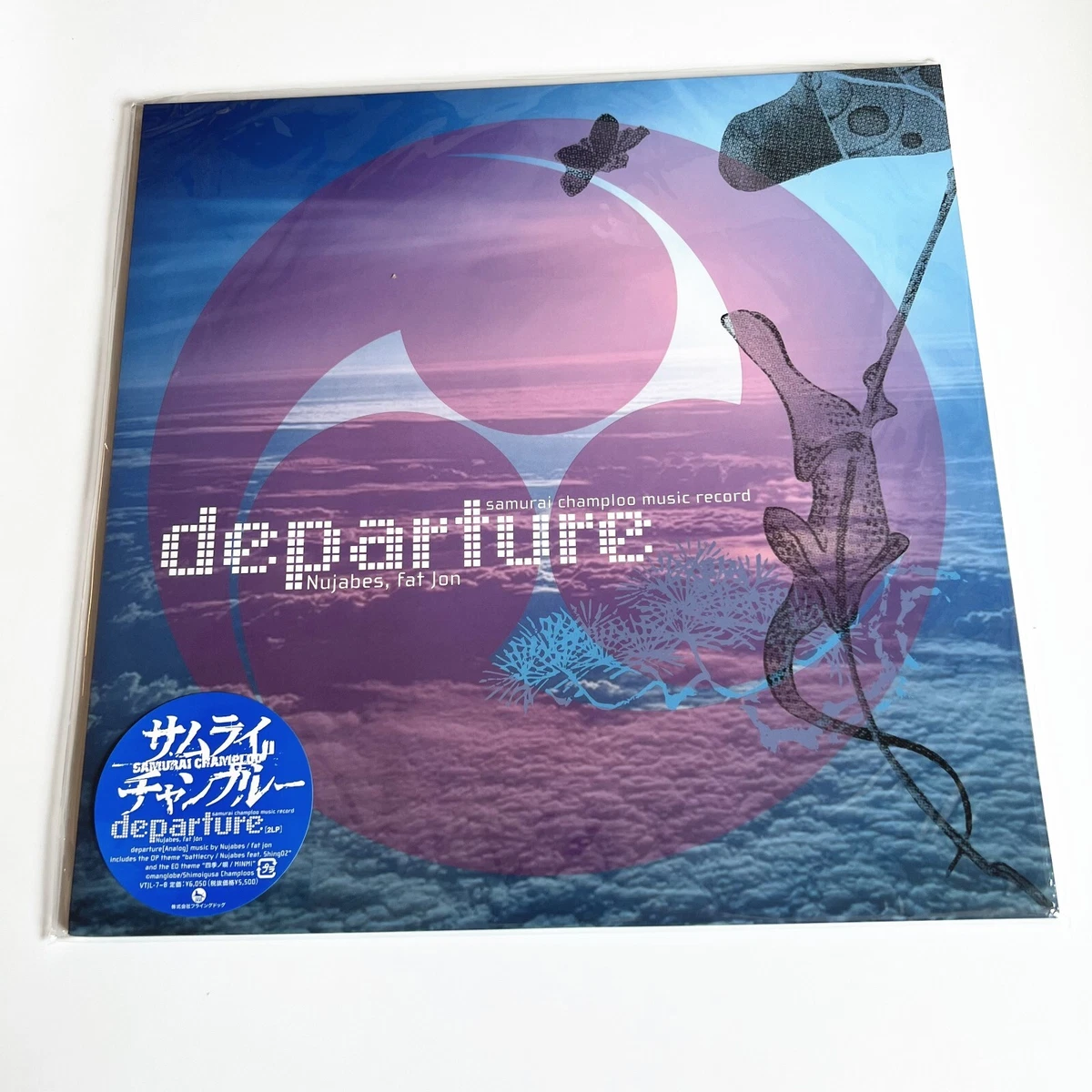 Nujabes Fat Jon Samurai Champloo Music Record Departure Vinyl 2LP ...