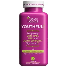 Health Logics Youthful! 6,000mg Collagen Types 1 and 3