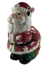 Toilet Bowl Brush Caddy Santa or The Super Duper Pooper Scooper NWT BOX Vintage