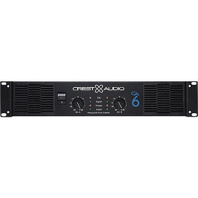 Crest Audio CREST AUDIO CA 6 1500W Power Amplifier (Made in USA)