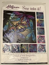 Joann Hoffman See into it “Dance of the Dragonflies” Appliqué Kit, New Open Pack